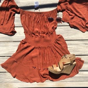 Off the Shoulder Cover Up